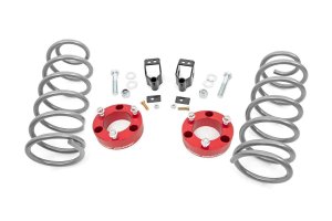 Toyota 4Runner Suspension Lift Kit - Rough Country - X-REAS | RR Springs - Red - '03-'09